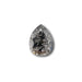 1.38ct | Salt & Pepper Rose Cut Pear Shape Diamond-Modern Rustic Diamond
