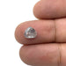 1.39ct | Salt & Pepper Rose Cut Pear Shape Diamond-Modern Rustic Diamond