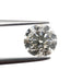 1.40ct | Salt & Pepper Round Brilliant Diamond-Modern Rustic Diamond