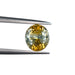 1.42ct | Brilliant Cut Oval Shape Yellow Montana Sapphire-Modern Rustic Diamond