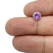 1.44ct | Brilliant Cut Round Shape Violet Sapphire-Modern Rustic Diamond