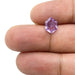 1.45ct | Brilliant Cut Hexagon Shape Violet Sapphire-Modern Rustic Diamond