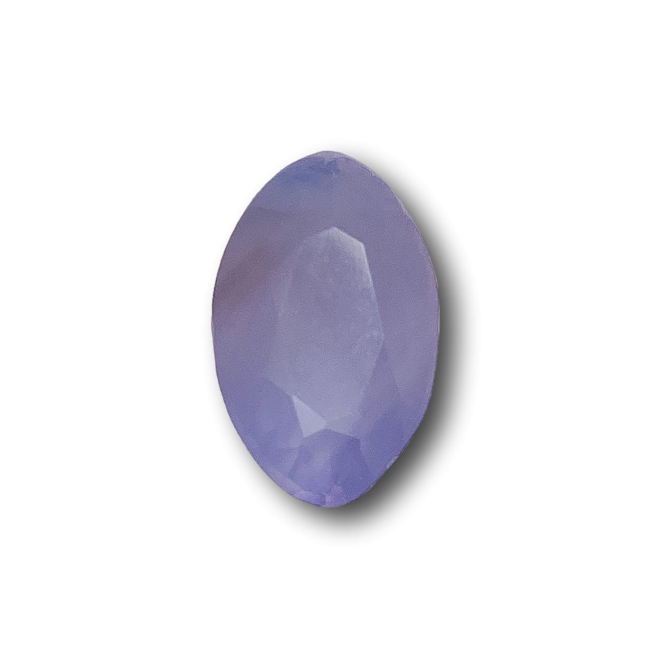 1.48ct | Brilliant Cut Moval Shape Purple Silky Sapphire-Modern Rustic Diamond