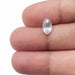 1.48ct | Brilliant Cut Moval Shape White Montana Sapphire-Modern Rustic Diamond