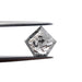 1.48ct | Salt & Pepper Rose Cut Shield Shape Diamond-Modern Rustic Diamond