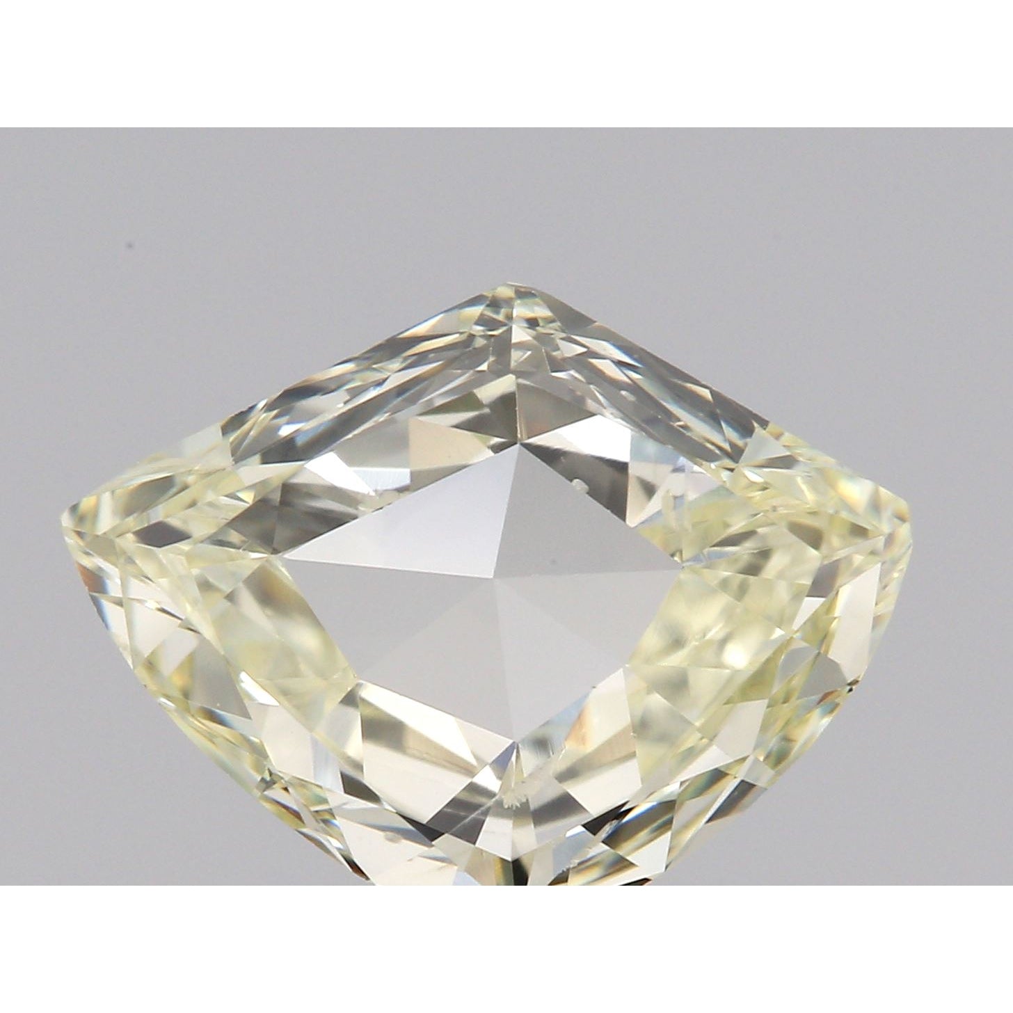 0.92ct | Light Color SI Shield Shape Rose Cut Diamond - Modern Rustic Diamond