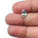 1.51ct | Brilliant Cut Moval Shape Blue Green Montana Sapphire-Modern Rustic Diamond