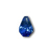 1.53ct | Step Cut Shield Shape Blue Sapphire-Modern Rustic Diamond