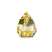 1.55ct | Brilliant Cut Shield Shape Yellow Sapphire-Modern Rustic Diamond