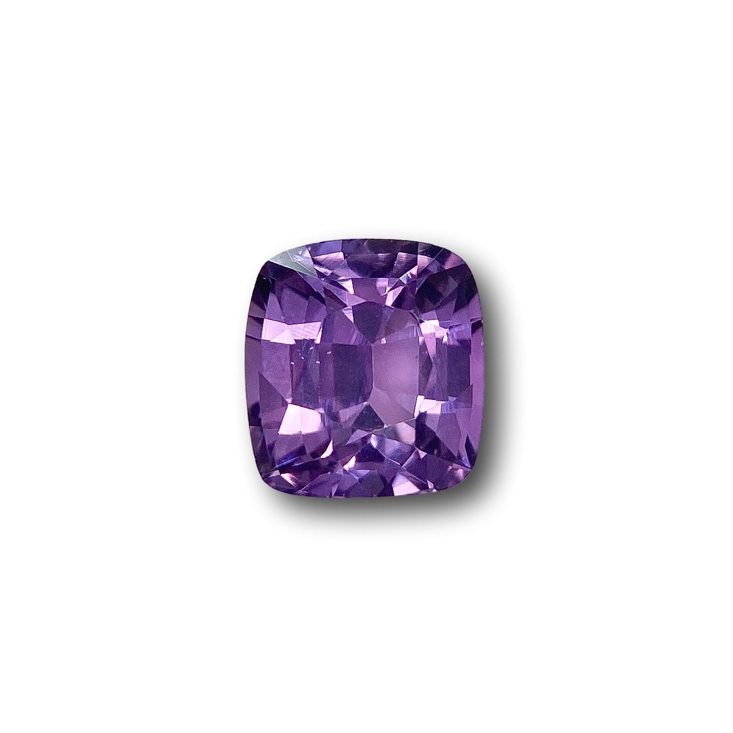 1.58ct | Brilliant Cut Cushion Shape Purple Sapphire-Modern Rustic Diamond