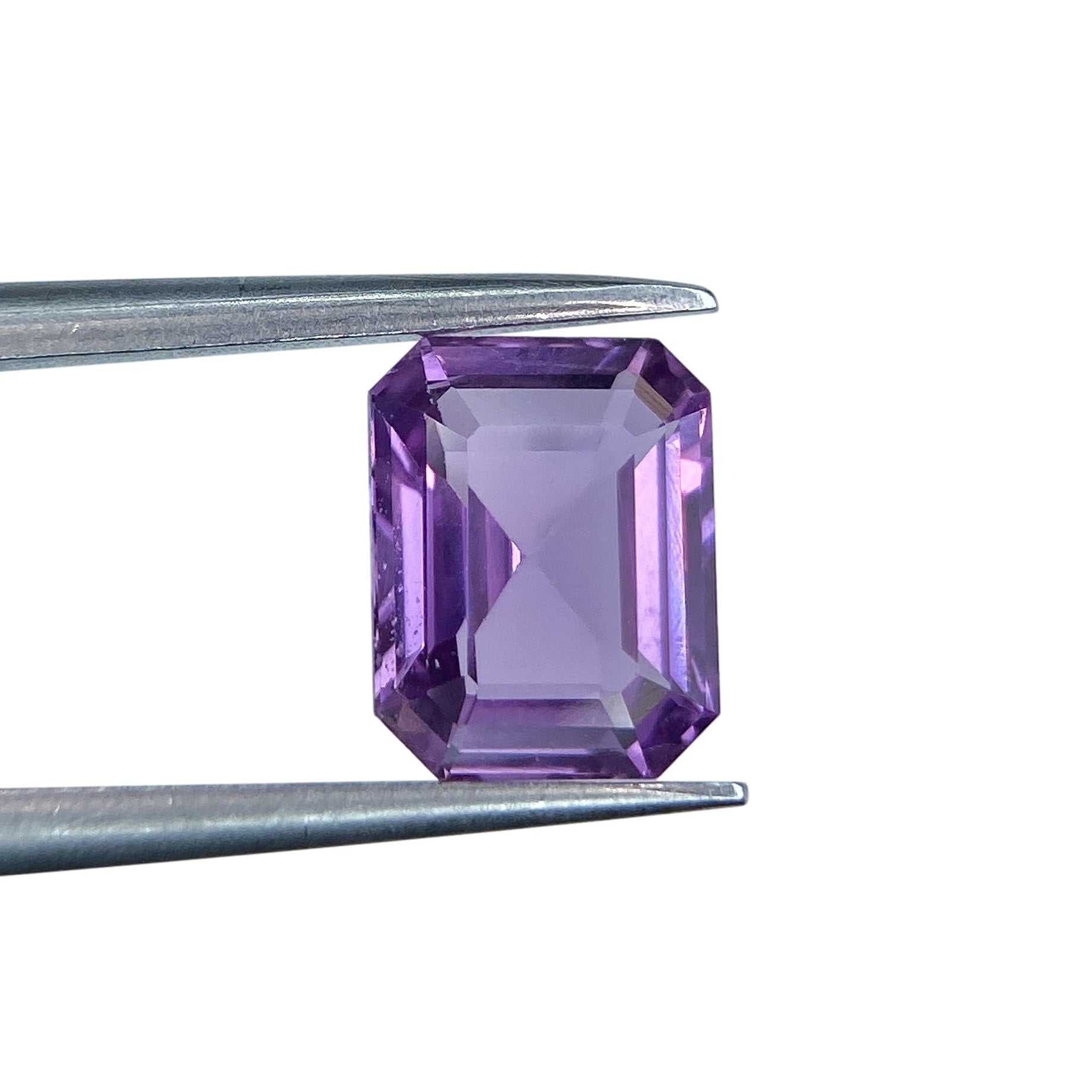 1.58ct | Emerald Cut Violet Sapphire-Modern Rustic Diamond