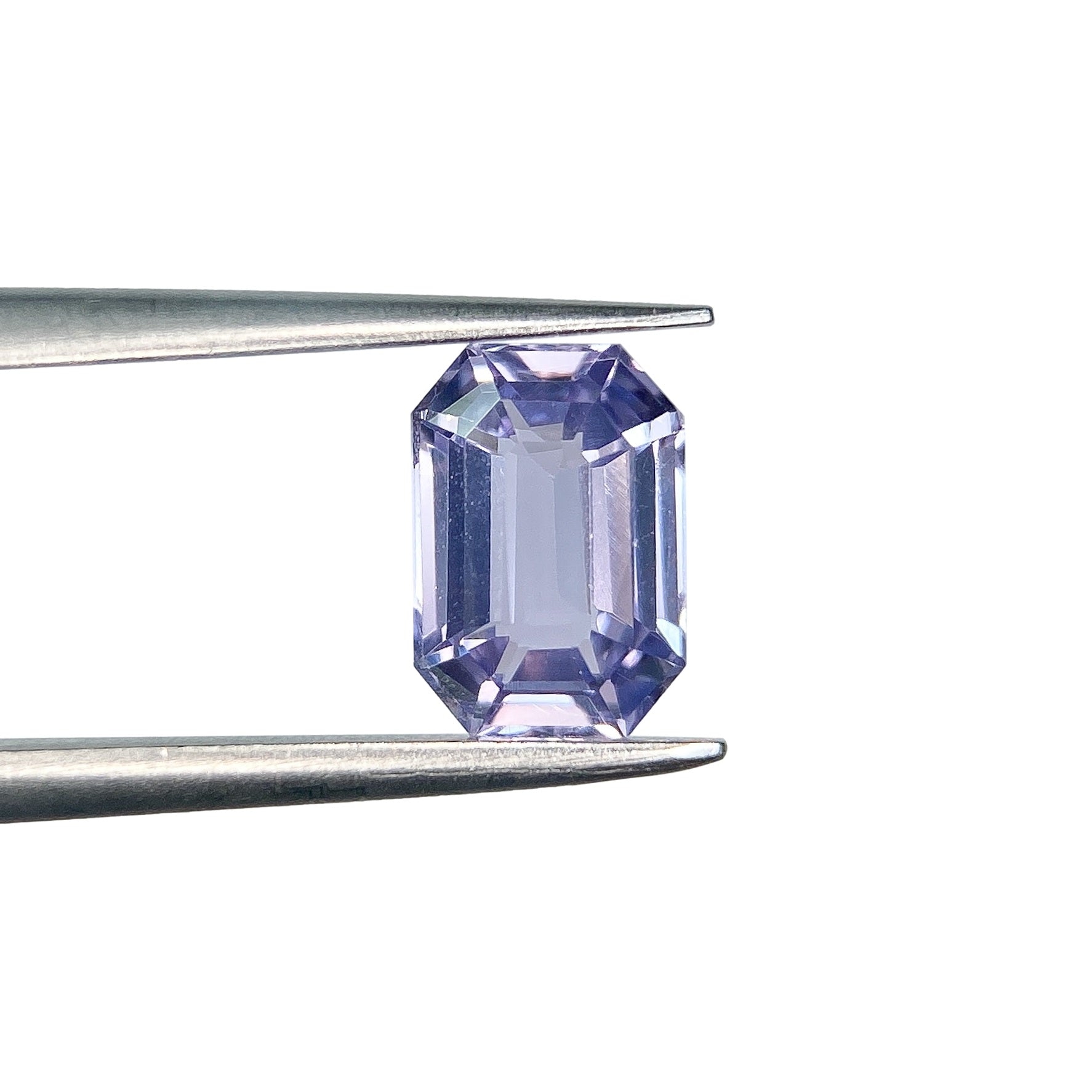 1.61ct | Emerald Cut Blue Sapphire-Modern Rustic Diamond
