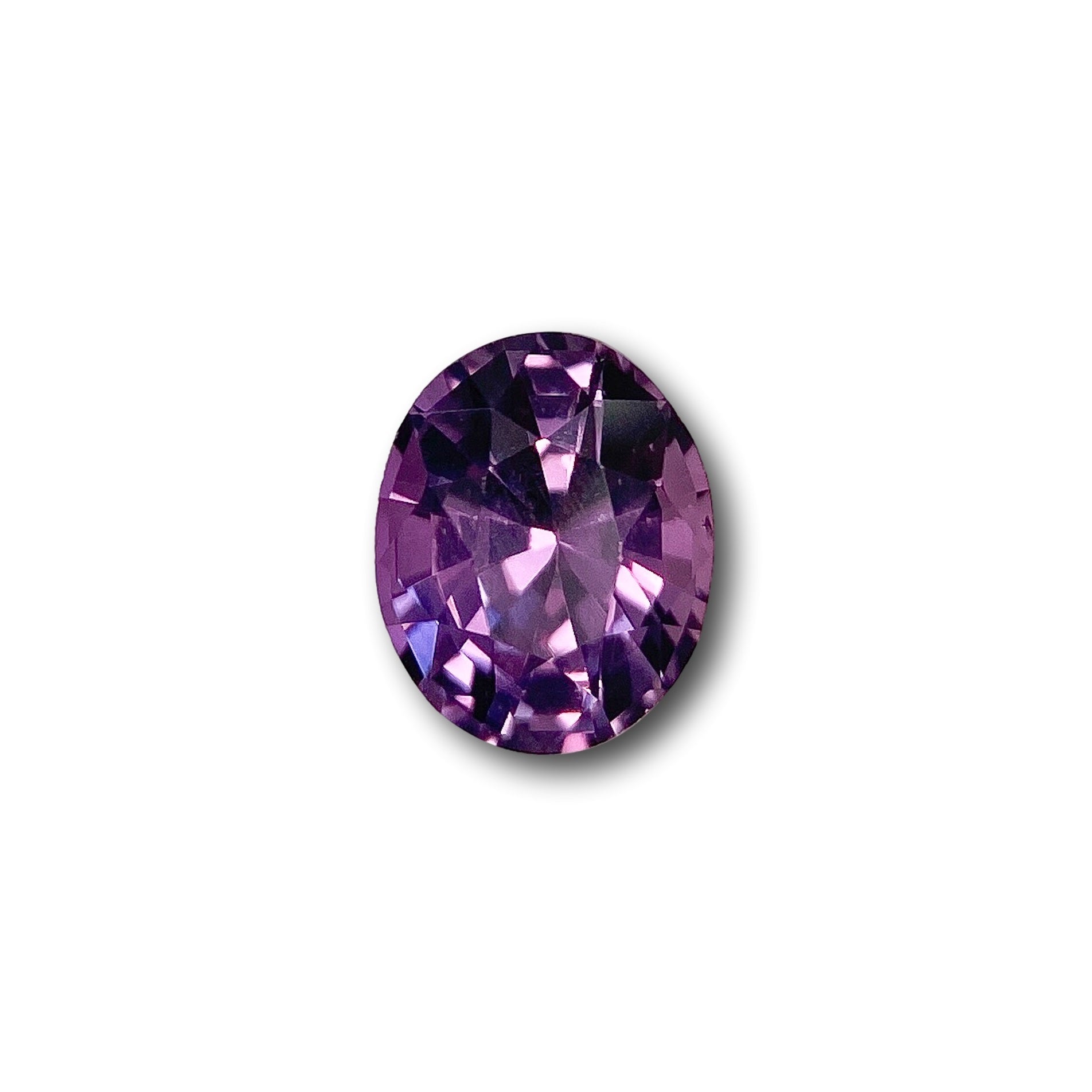 1.62ct | Brilliant Cut Oval Shape Purple Sapphire-Modern Rustic Diamond