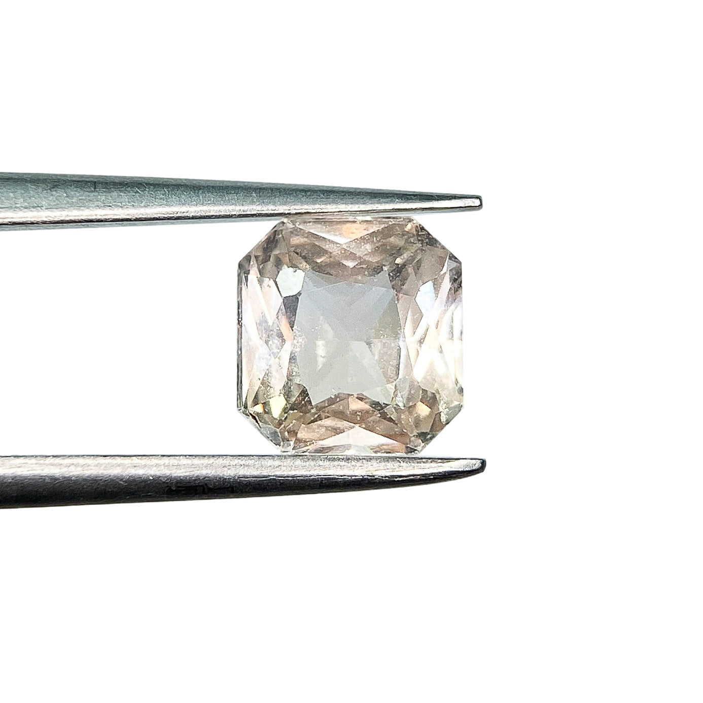 1.62ct | Radiant Cut Brown Sapphire-Modern Rustic Diamond