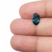 1.65ct | Brilliant Cut Moval Shape Blue Green Montana Sapphire-Modern Rustic Diamond