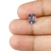 1.72ct | Emerald Cut Blue Sapphire-Modern Rustic Diamond