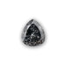 1.77ct | Salt & Pepper Brilliant Pear Shape Diamond-Modern Rustic Diamond