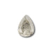 1.79ct | Salt & Pepper Opaque Pear Shape Brilliant Cut Diamond-Modern Rustic Diamond