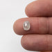 1.88ct | Opaque Double Sided Oval Shape Diamond-Modern Rustic Diamond