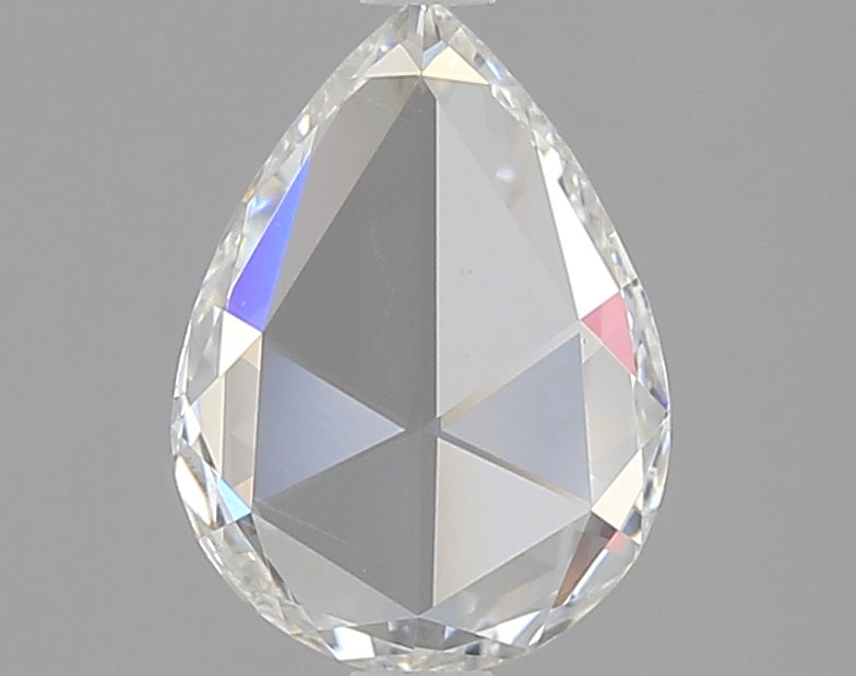 0.72ct | D/VS1 Pear Shape Rose Cut Diamond (GIA) - Modern Rustic Diamond