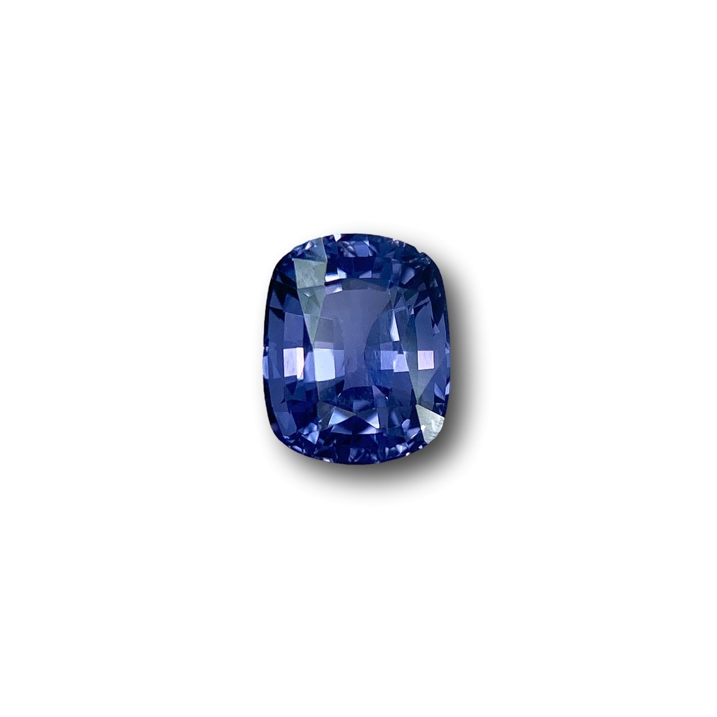 1.93ct | Brilliant Cut Cushion Shape Blue Sapphire-Modern Rustic Diamond