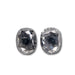 1.95cttw | Salt & Pepper Cushion Shape Matched Pair Diamonds-Modern Rustic Diamond