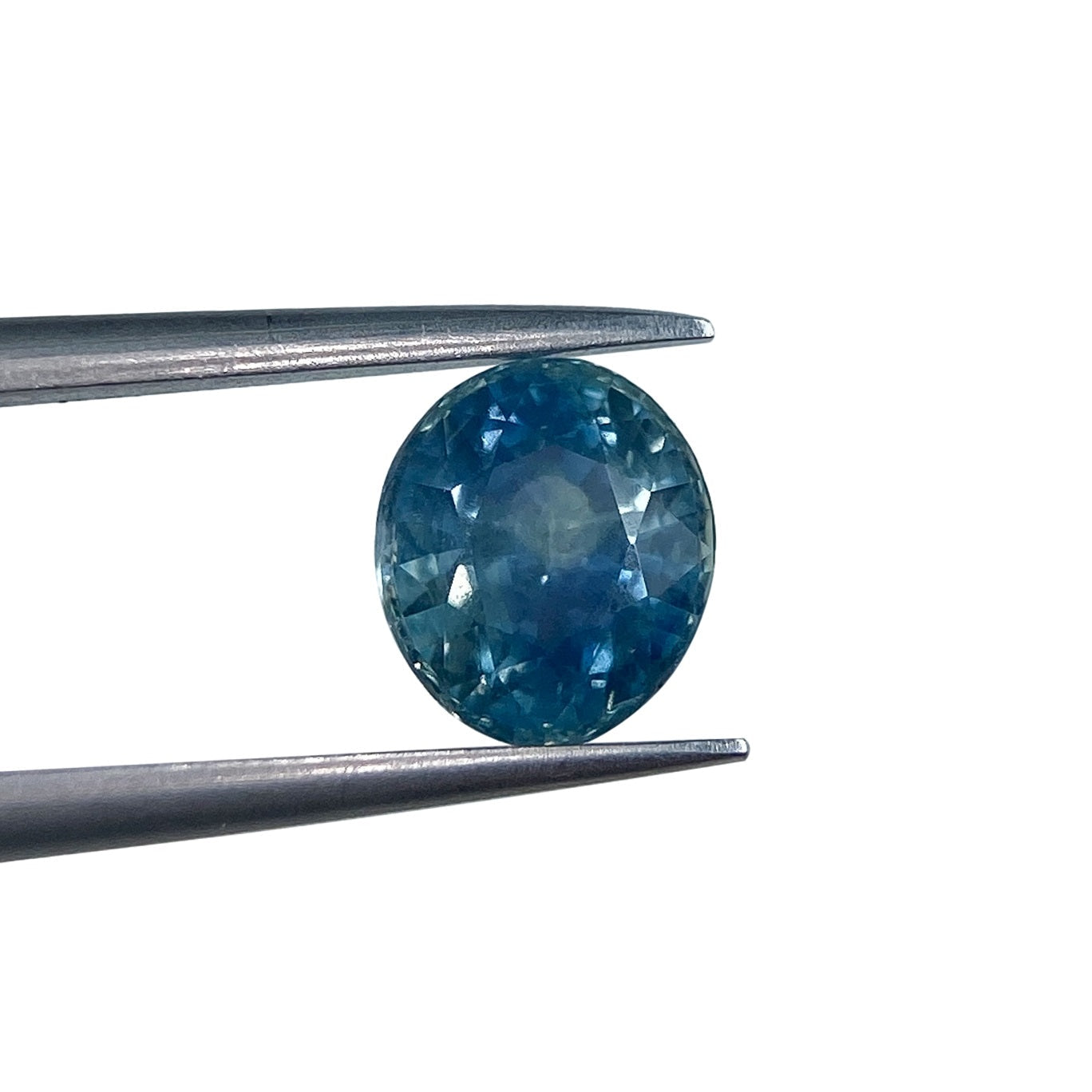 1.96ct | Brilliant Cut Oval Shape Blue Montana Sapphire (GIA)-Modern Rustic Diamond