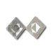 1.99cttw | Salt & Pepper Kite Matched Pair Diamonds-Modern Rustic Diamond