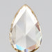 1.05ct | Champagne VVS Pear Shape Rose Cut Diamond - Modern Rustic Diamond