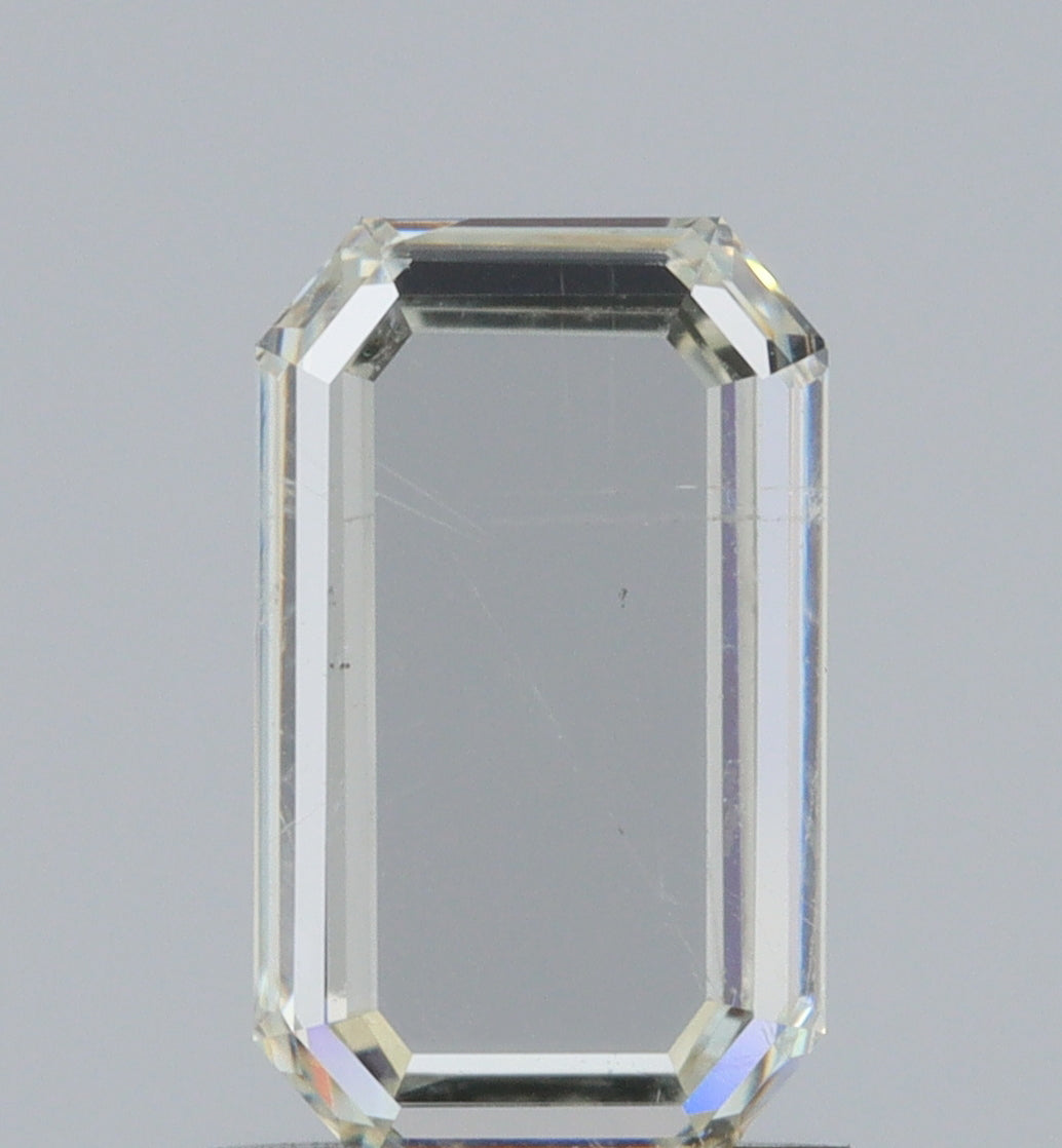 1.13ct | J-K/VS-SI Emerald Shape Portrait Cut Diamond - Modern Rustic Diamond