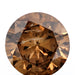 1.15ct | Cognac SI Round Shape Brilliant Cut Diamond - Modern Rustic Diamond