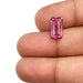 2.15ct | Emerald Cut Pink Spinel-Modern Rustic Diamond
