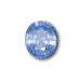 2.17ct | Brilliant Cut Oval Shape Light Blue Silky Sapphire-Modern Rustic Diamond