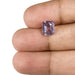 2.20ct | Emerald Cut Violet Sapphire-Modern Rustic Diamond