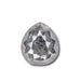 2.20ct | Salt & Pepper Pear Shape Diamond-Modern Rustic Diamond