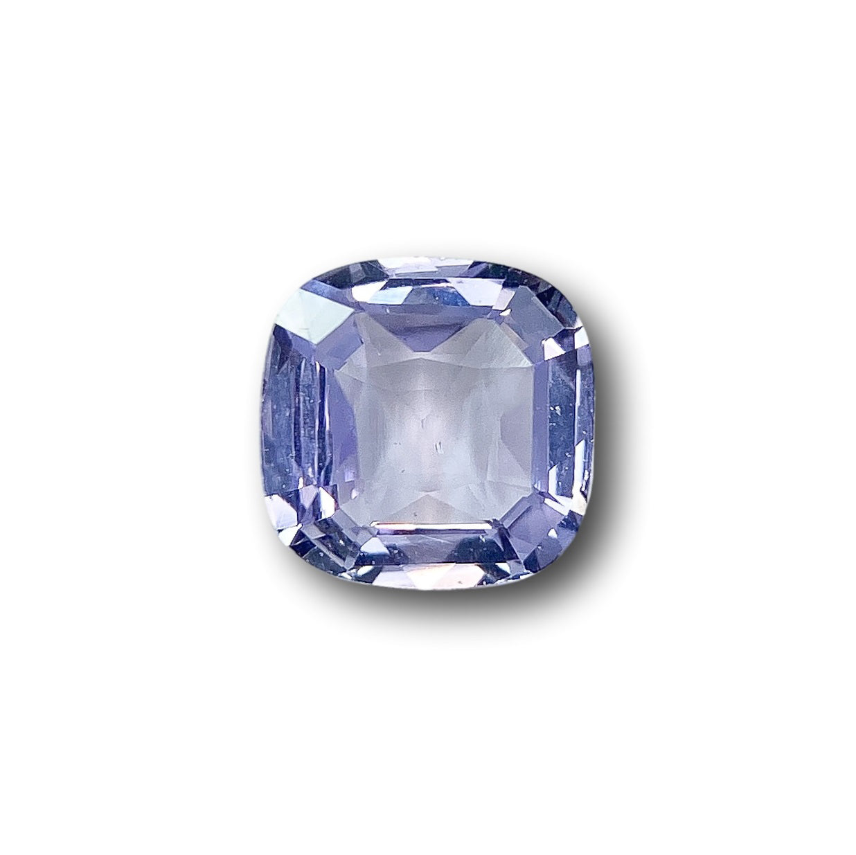 2.22ct | Brilliant Cut Cushion Shape Violet Sapphire-Modern Rustic Diamond
