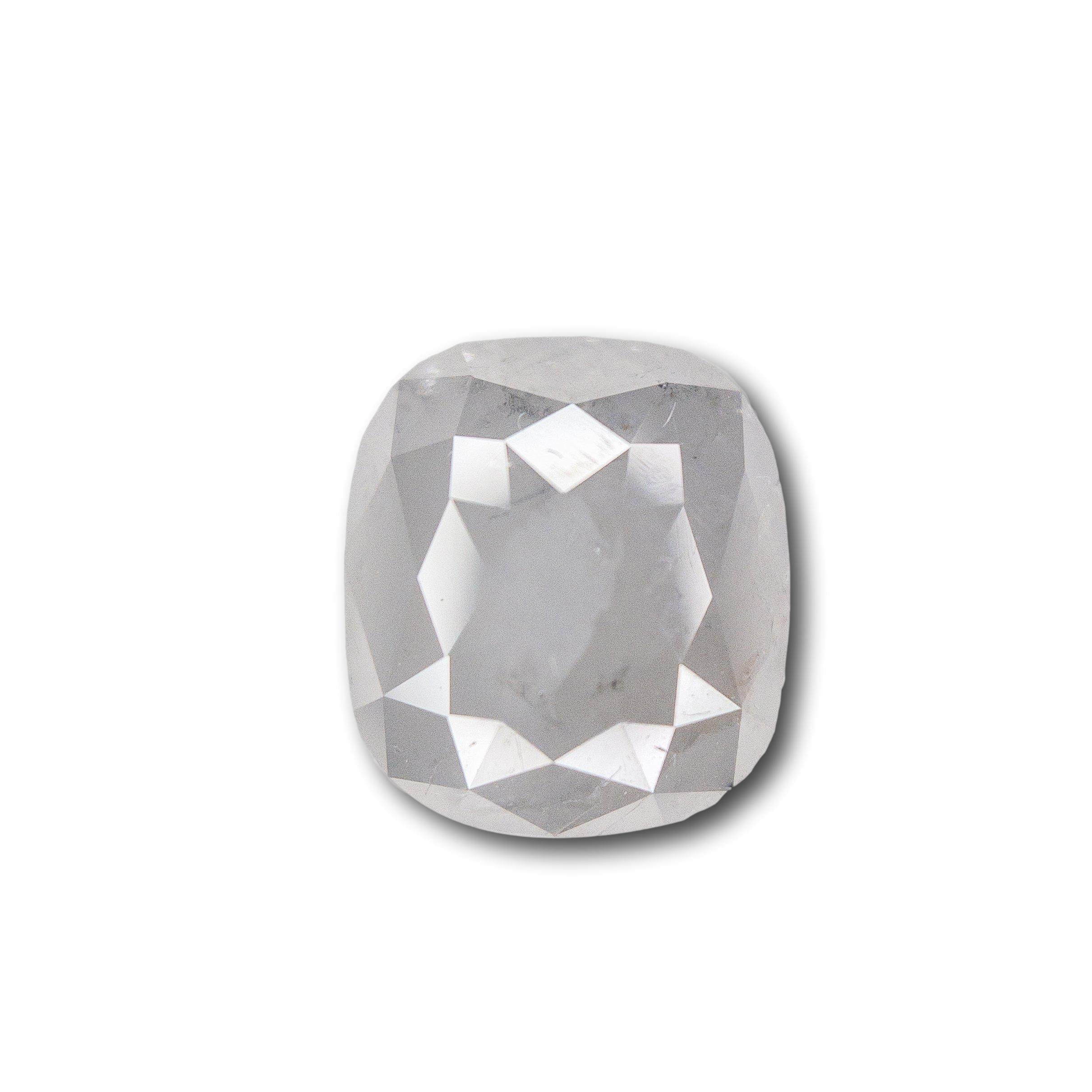 2.50ct | Opaque Cushion Shape Diamond-Modern Rustic Diamond