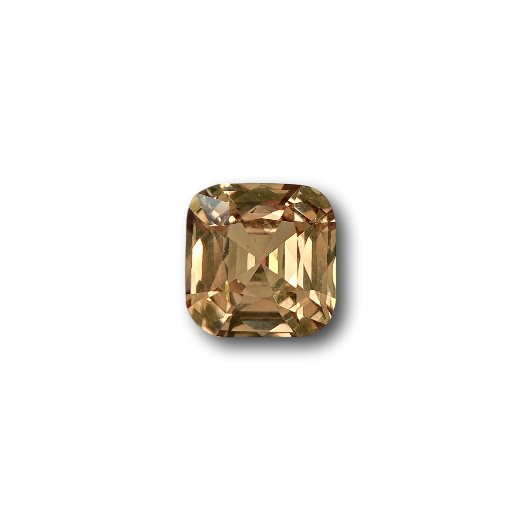 2.64ct | Brilliant Cut Cushion Shape Yellow Sapphire-Modern Rustic Diamond
