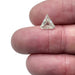 1.55ct | Light Color VVS Shield Shape Step Cut Diamond - Modern Rustic Diamond