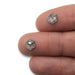 2.82cttw | Salt & Pepper Hexagon Matched Pair Diamonds-Modern Rustic Diamond