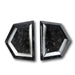 2.91cttw | Salt & Pepper Shield Matched Pair Diamonds-Modern Rustic Diamond