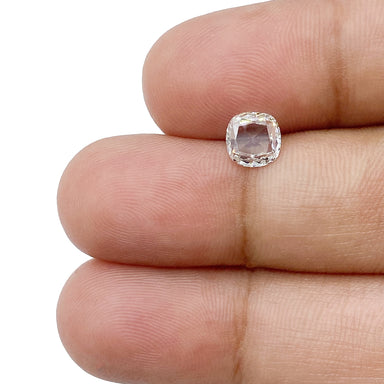 0.72ct | G/VS1 Cushion Shape Rose Cut Diamond - Modern Rustic Diamond