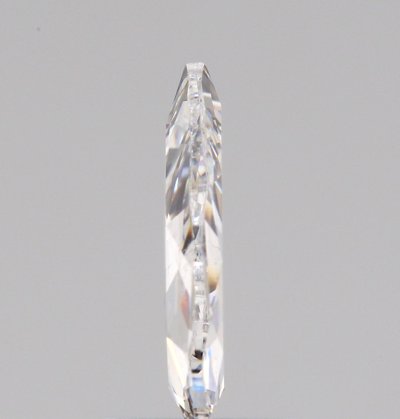 1.28ct | D/SI1 Pear Shape Rose Cut Diamond (GIA) - Modern Rustic Diamond