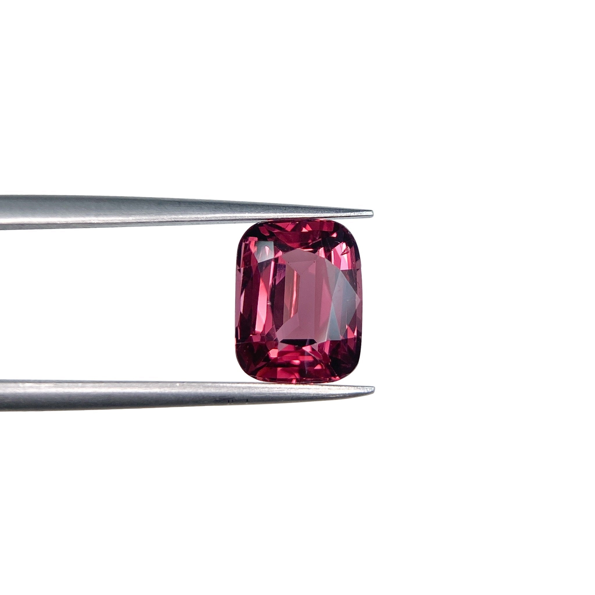 3.04ct | Brilliant Cut Cushion Shape Red Spinel (GIA)-Modern Rustic Diamond
