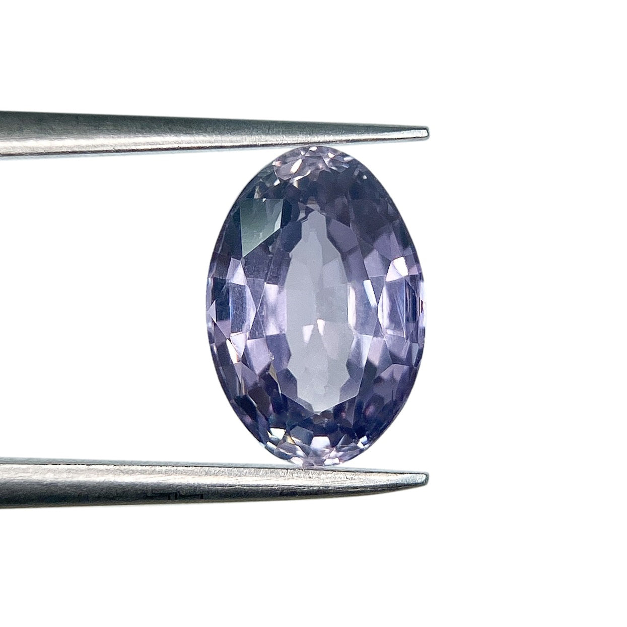 3.07ct | Brilliant Cut Oval Shape Violet Sapphire-Modern Rustic Diamond
