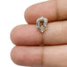 2.45ct | Champagne VS Hexagon Shape Step Cut Diamond - Modern Rustic Diamond