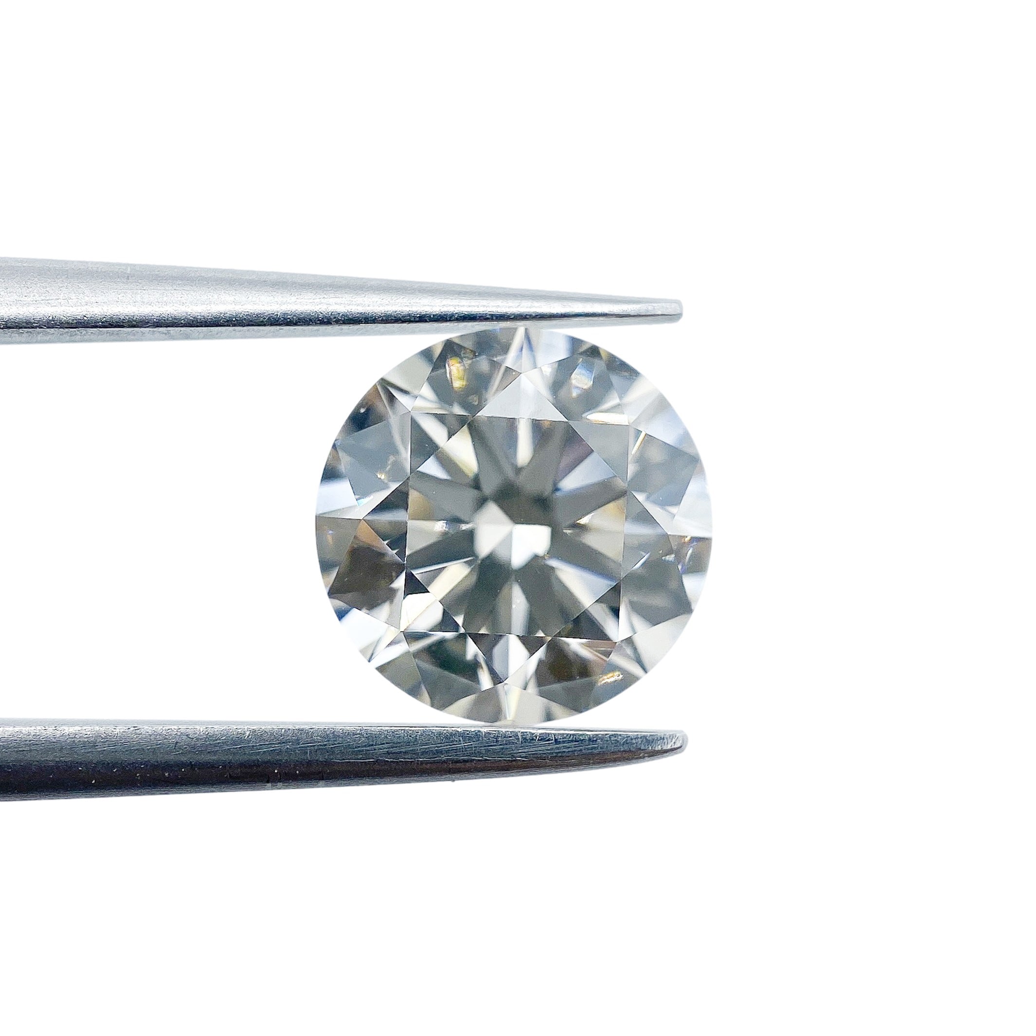 2.00ct | Light Brown VVS Round Shape Brilliant Cut Diamond - Modern Rustic Diamond
