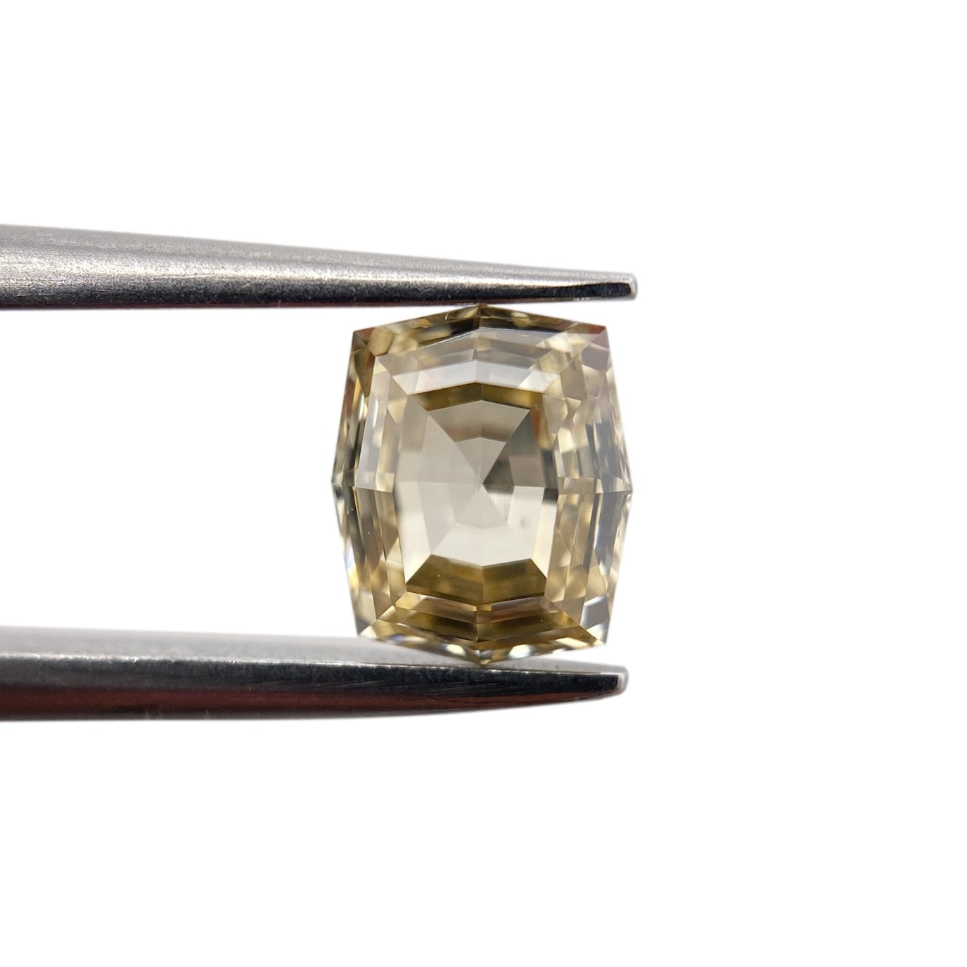 0.77ct | Champagne VS Octagonal Shape Step Cut Diamond - Modern Rustic Diamond
