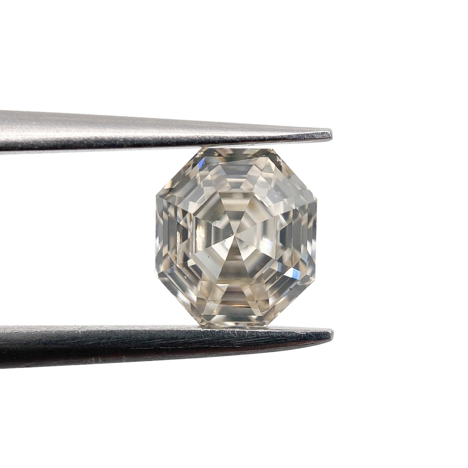 1.05ct | Champagne VS Octagonal Shape Step Cut Diamond - Modern Rustic Diamond