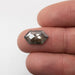 4.06ct | Salt & Pepper Bullet Shape Diamond-Modern Rustic Diamond